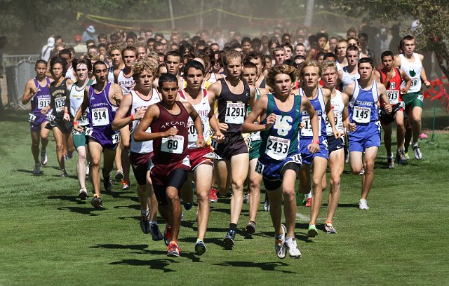2010 SInv Seeded-001.JPG - 2010 Stanford Cross Country Invitational, September 25, Stanford Golf Course, Stanford, California.